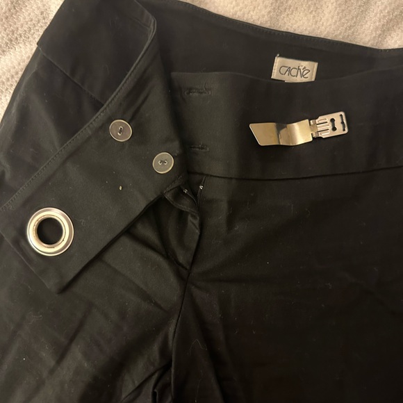 Cache’ black pants size 0 - Picture 2 of 6